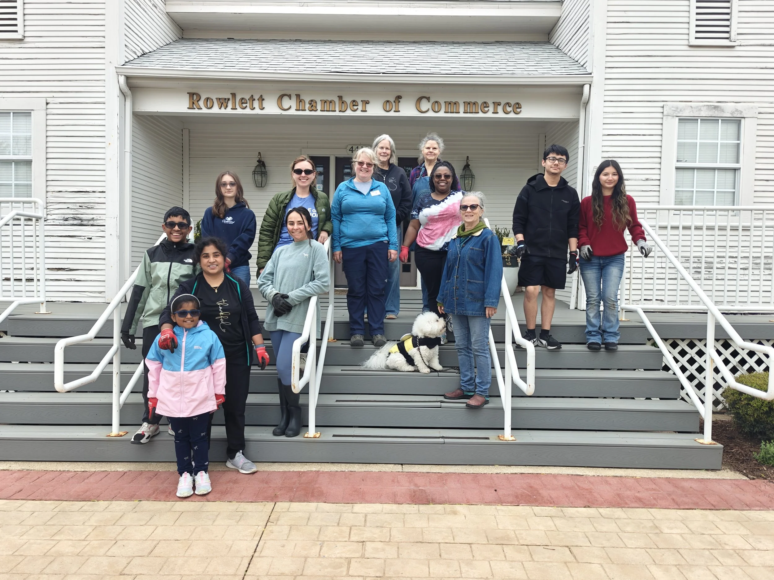 Rowlett Chamber Fall Garden Workday 