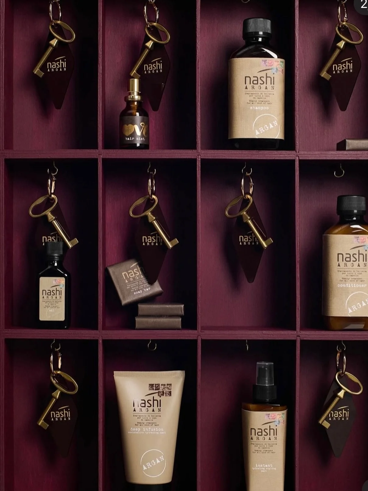 Prendersi cura dei propri capelli &egrave; un&rsquo;arte alta. Tecnica e precisione impeccabili sono importanti qui. ❤️ Il marchio Nashi Argan crea non solo strumenti, ma intere soluzioni capsule per i tuoi capelli, dove ogni collezione ha la sua mis