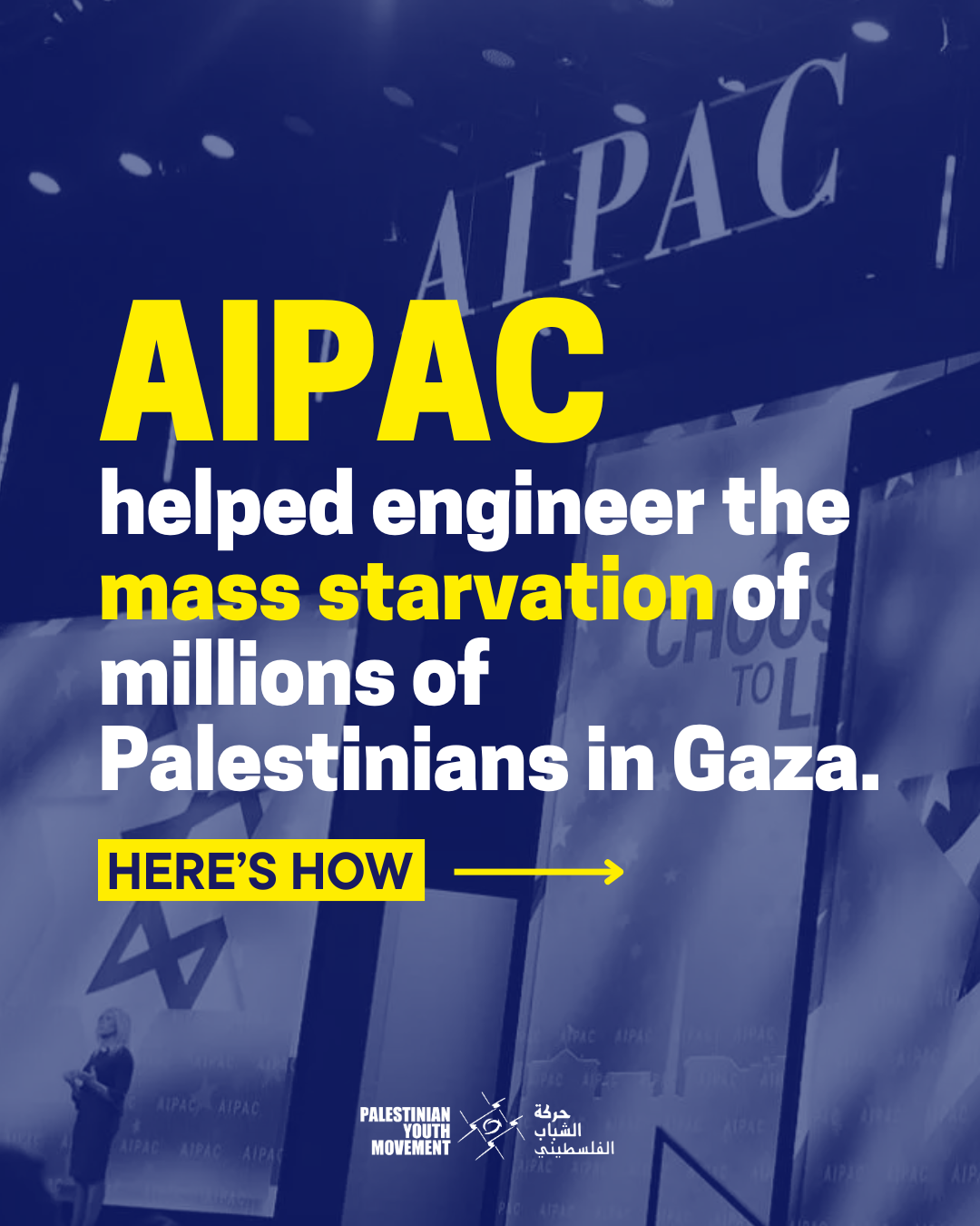 AIPAC Helped Engineer Mass Starvation