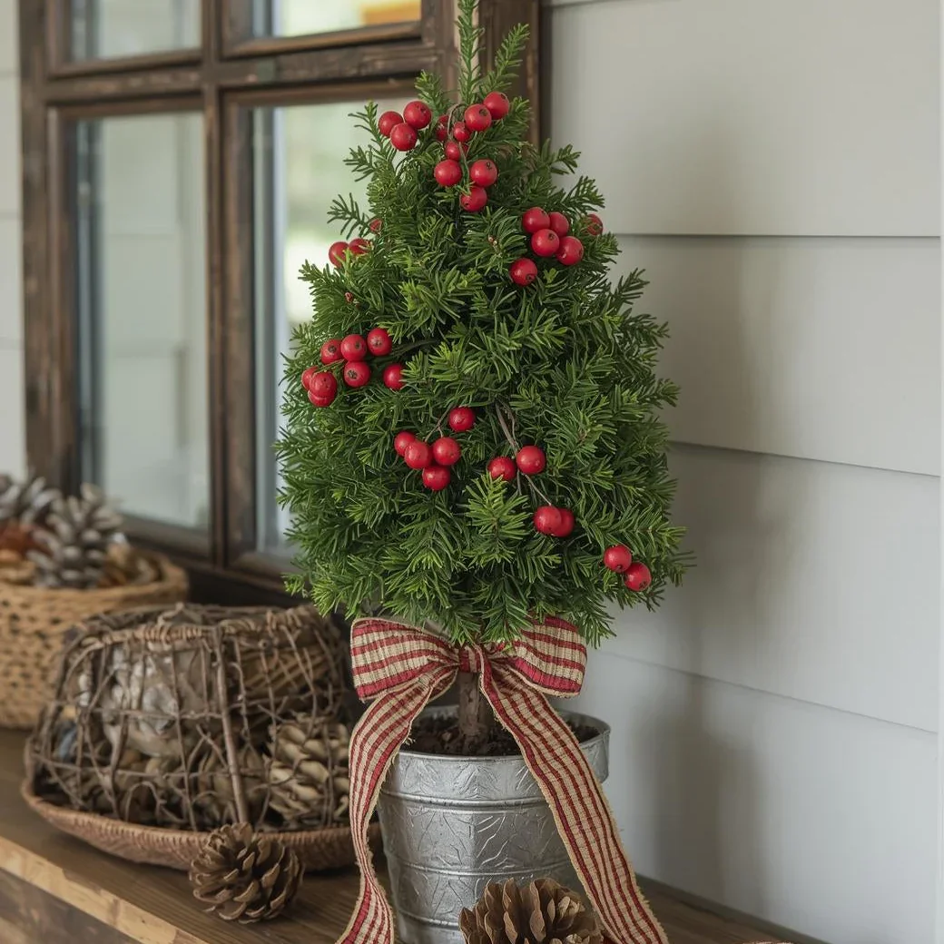 Make a Tabletop Christmas Tree
