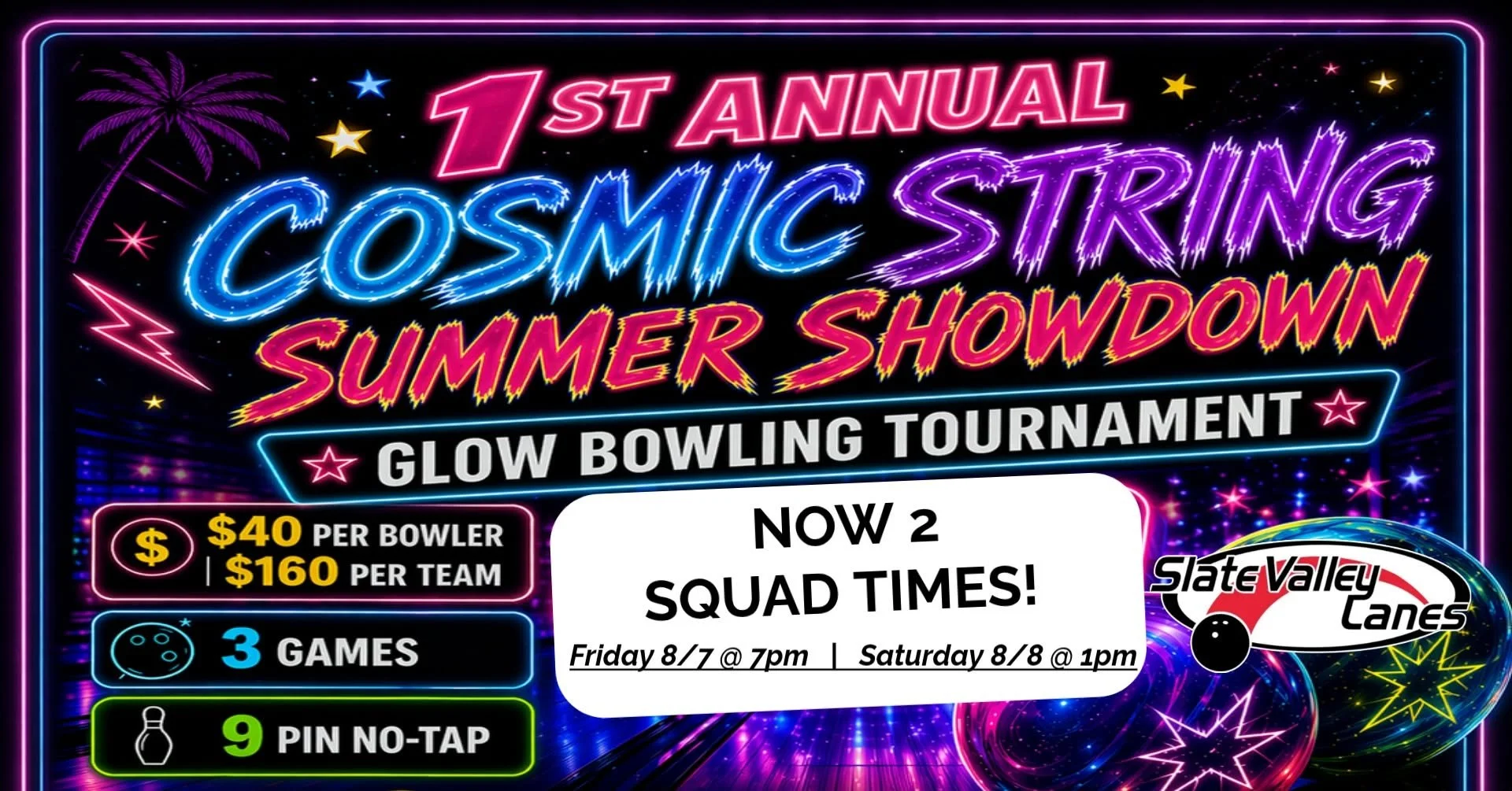 1st Annual Cosmic String Summer Showdown
