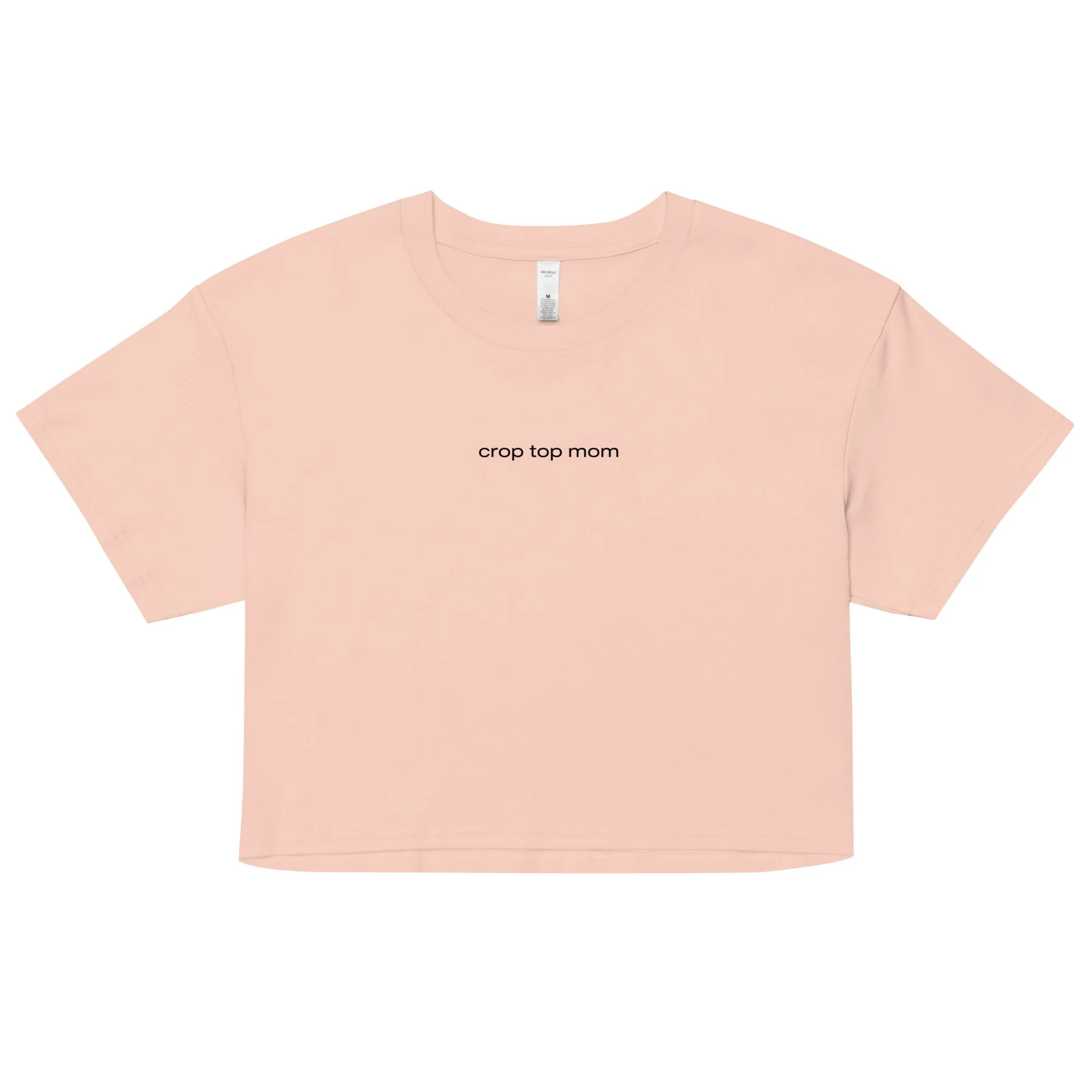 crop top mom tshirt