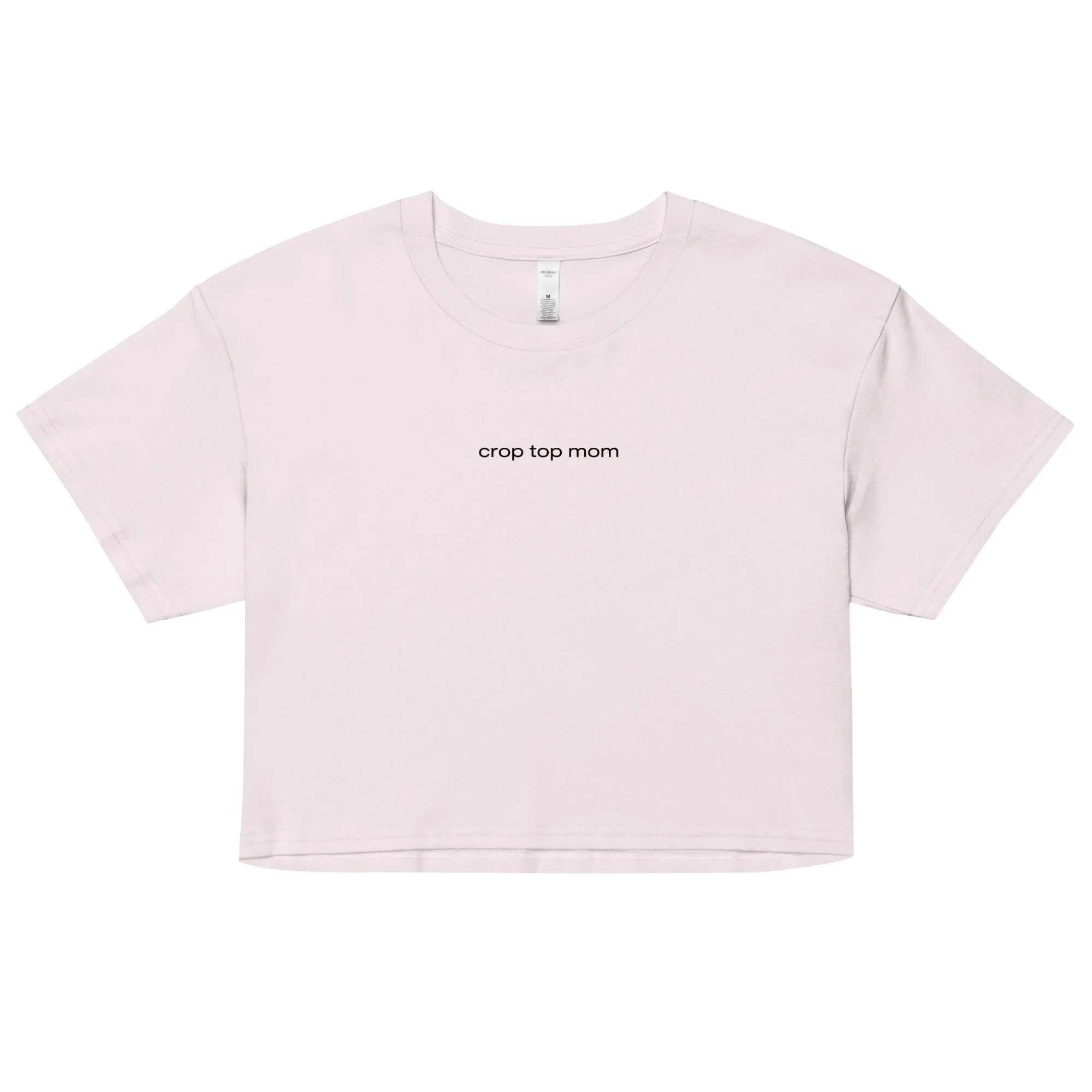 crop top mom tshirt