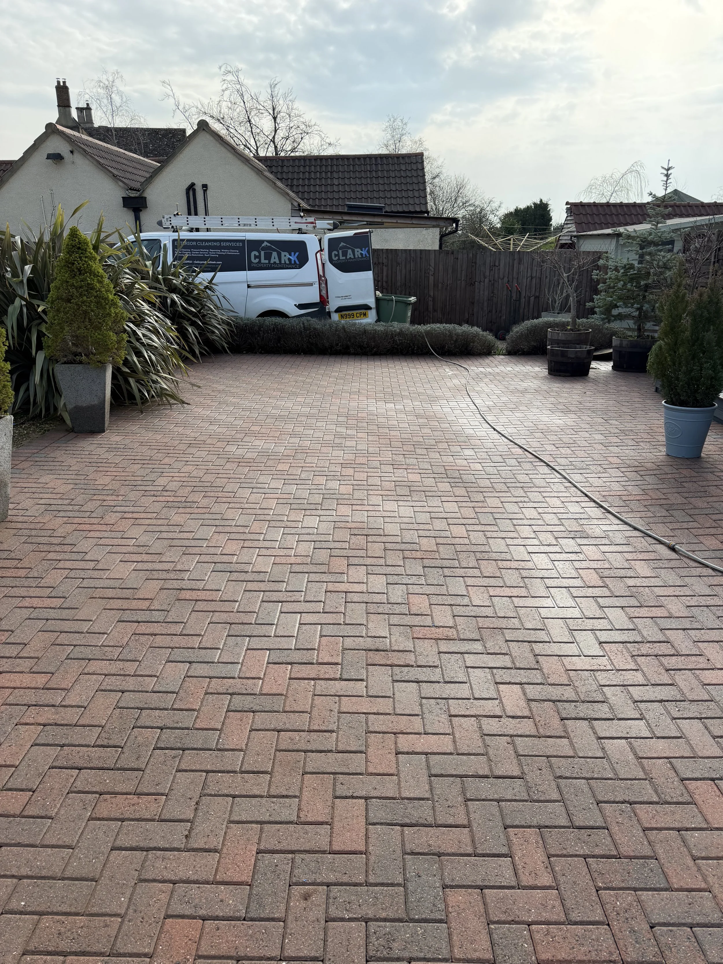 Driveway, patio restoration & repointing