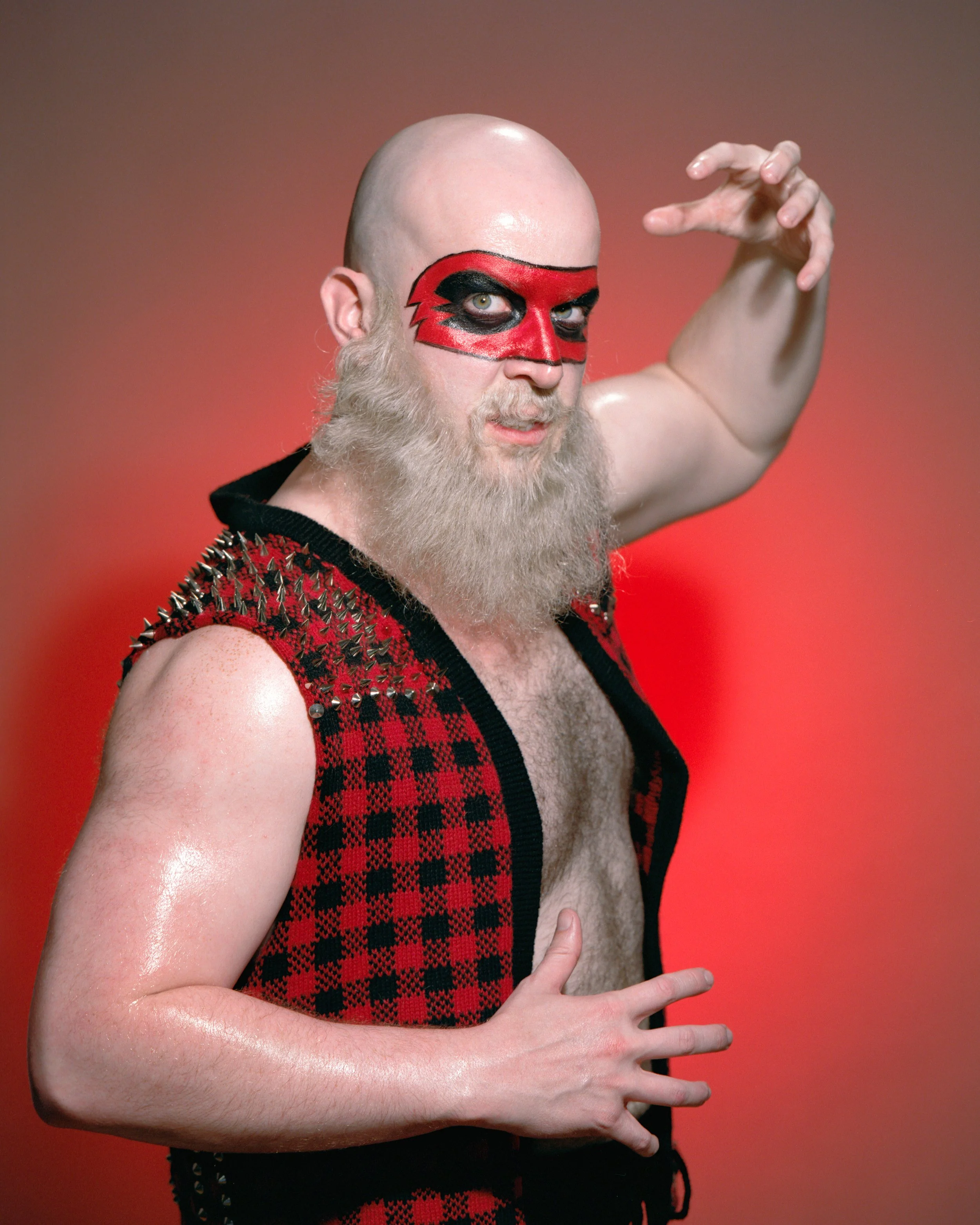 Big Poppa Bear, 2025. Colour negative film.