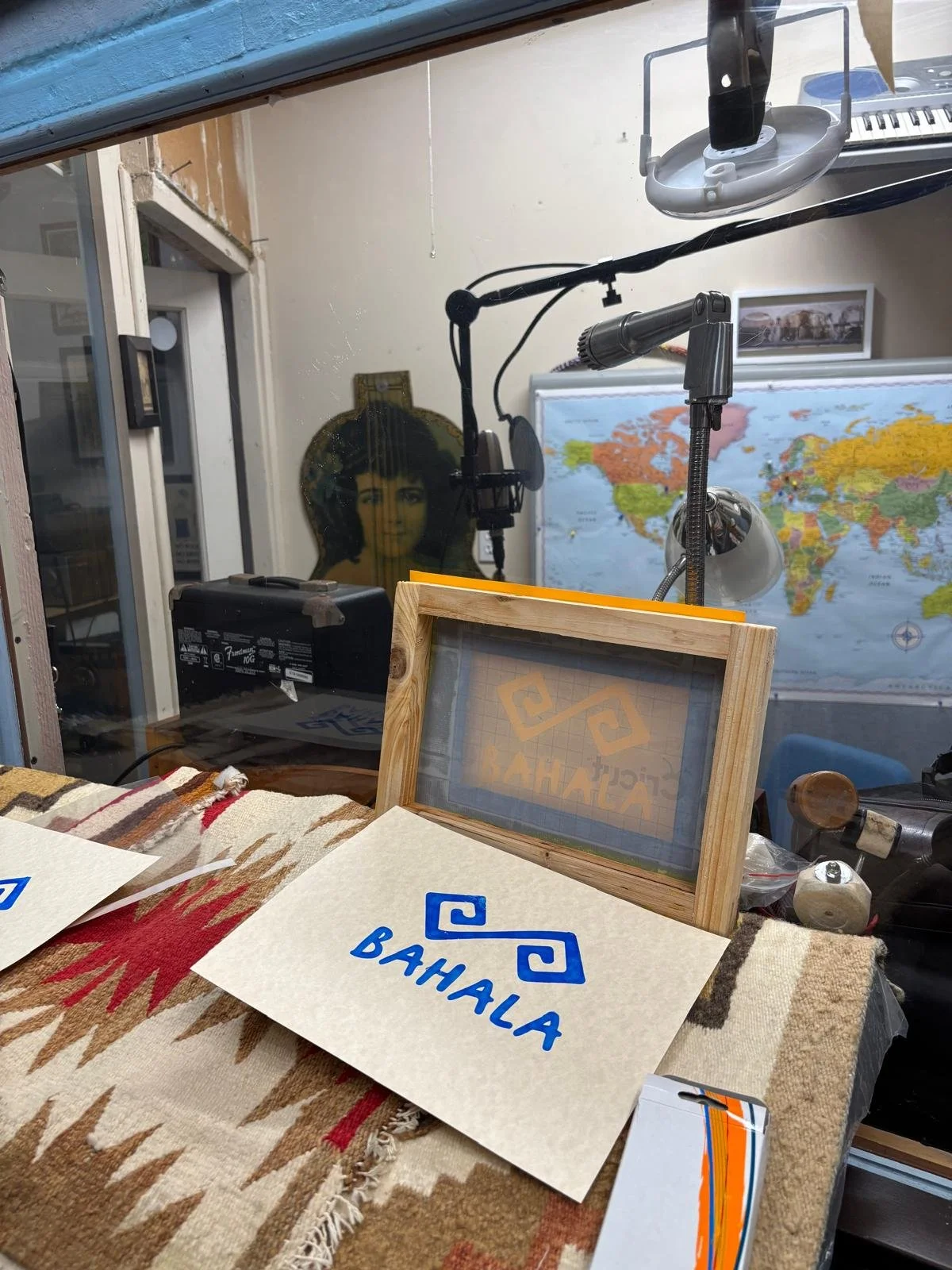 Joyful Remixes: Silkscreening and Music 