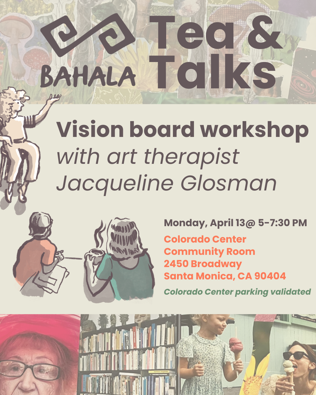 Tea &amp; Talks #6: Vision board workshop