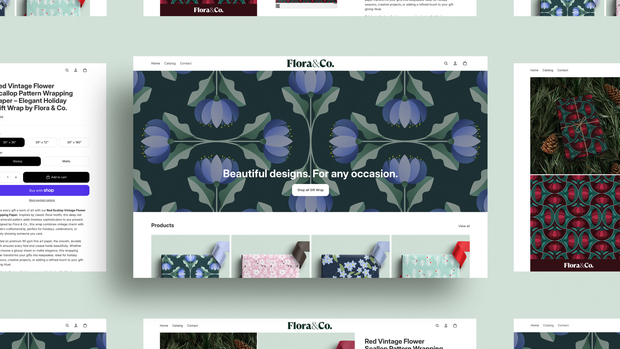 Flora and Company Home Page Desktop.png