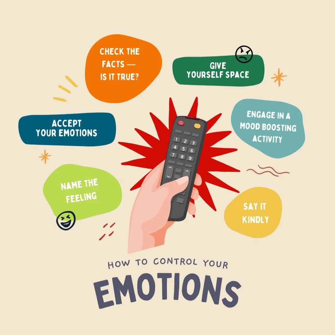 🎮 Take back the remote - switch from reacting to responding. Practice with us and feel the difference of regaining control. 🎛️🧘🏻&zwj;♀️😌 #Emotionalselfcare #mindfulness #CBT