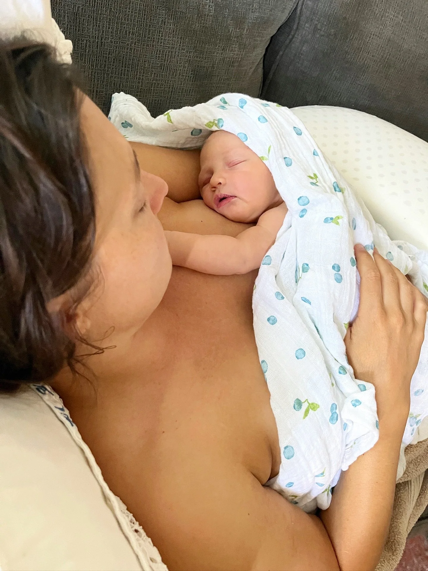 Our sweet Marie Rose 🌹 Arrived earthside October 9th, my birthday eve. She&rsquo;s our little orangutan, our massive nutrient dense baby, &amp; our greatest blessing. She&rsquo;s all we&rsquo;ve ever dreamed of and more. 

Named after my Mom, Anna M