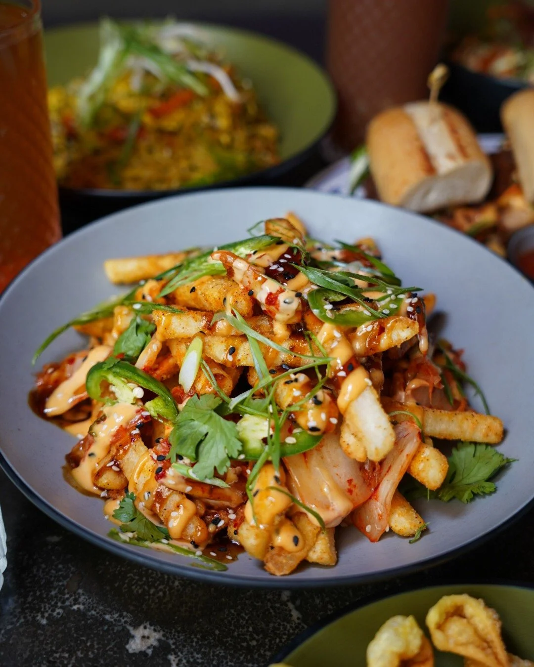 Turn your long weekend into a flavor adventure. 🥢 Celebrate Labor Day with bold flavors and a glass in hand. 🍶 Bendi Wok N Bar New Albany and German Village are open for our normal hours on Labor Day with Sake Hour from 3&ndash;6 PM.