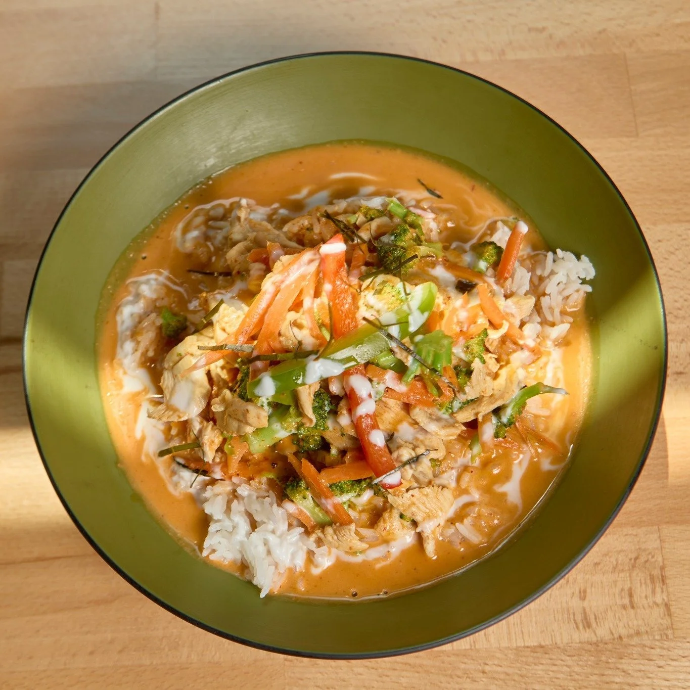 Warning: once you try our Panang Curry, there&rsquo;s no going back. 🌶️🥥 Creamy coconut, bright lime leaf, and jasmine rice make this the ultimate comfort dish.