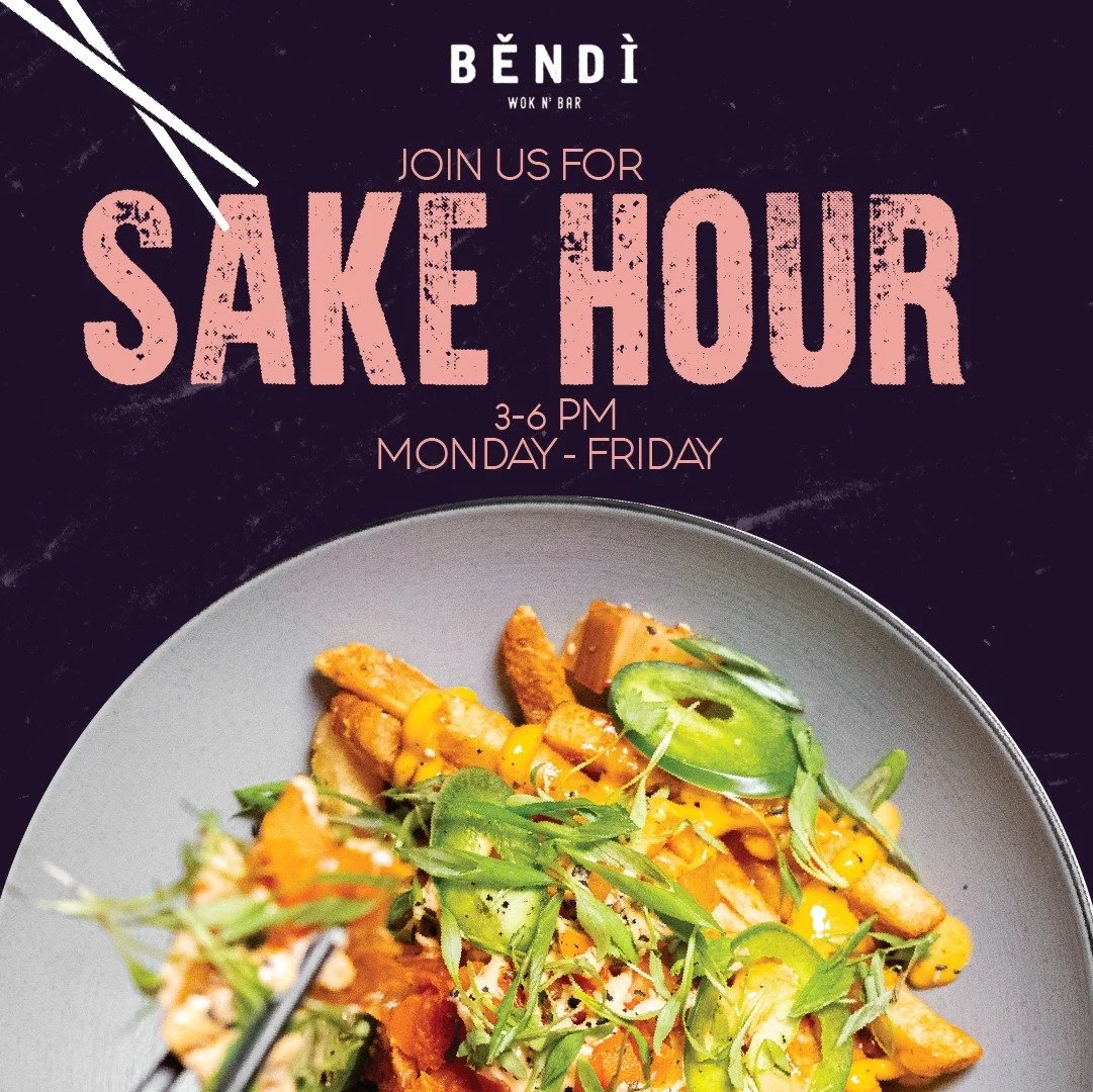 This isn&rsquo;t happy hour. It&rsquo;s Sake Hour. 🍶