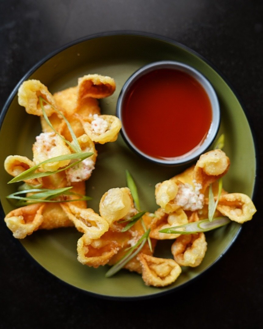 Unspoken rule: order the Crab Rangoons first. 
🦀✨
Crispy shells packed with crab and cream cheese, served with our citrus infused sweet n sour that hits every note.

A go to for Asian food in Columbus, whether you are dining in German Village or New