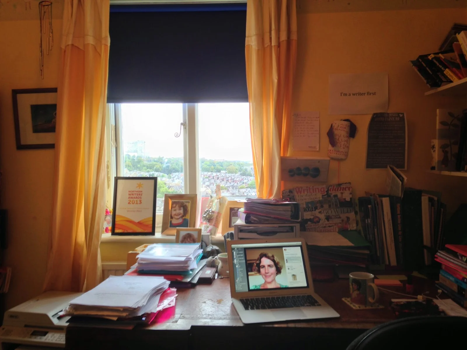 Being a writer first