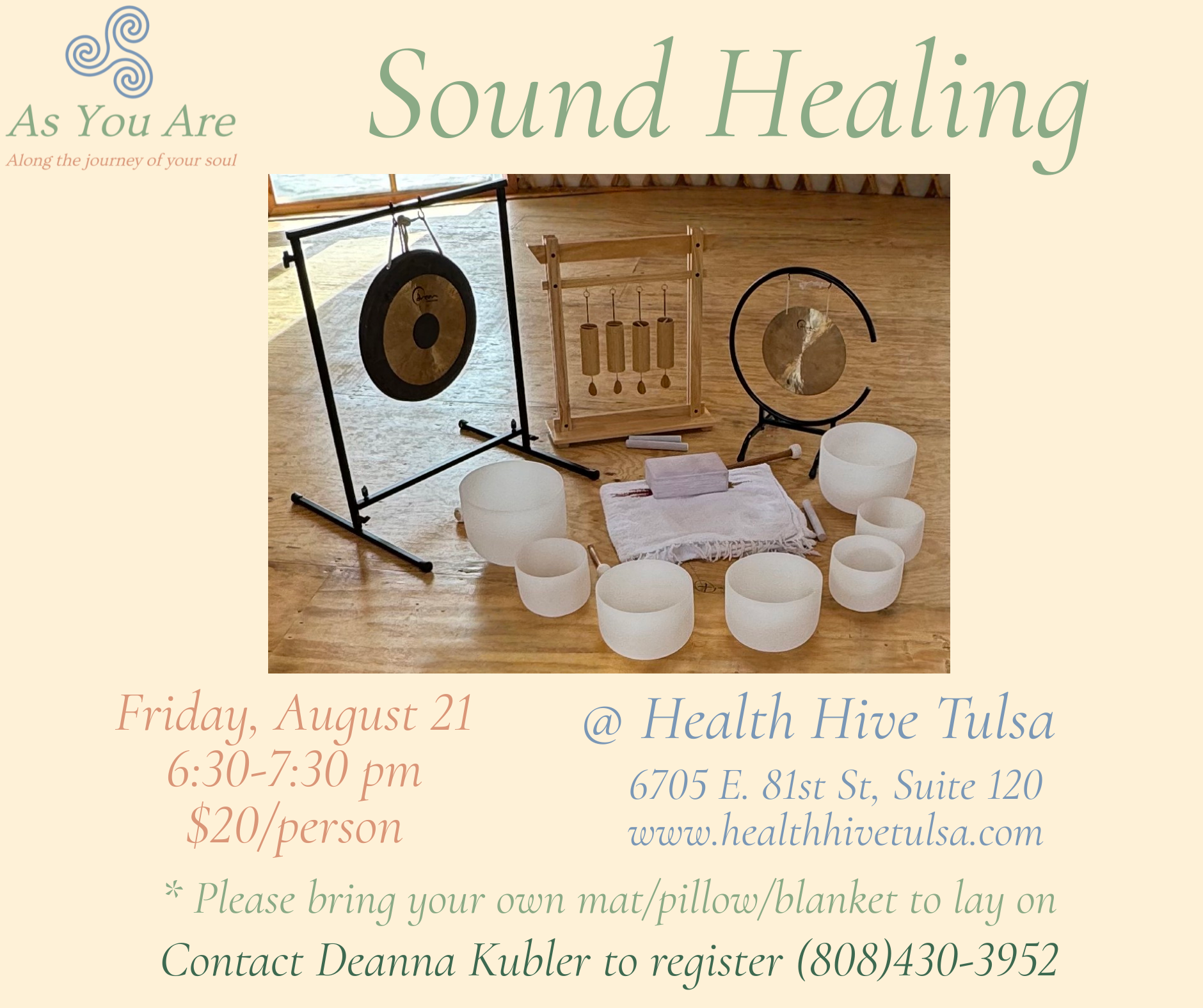 As You Are Sound Healing