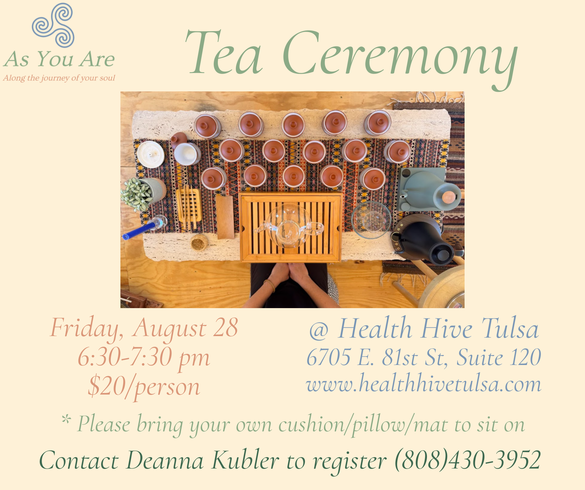 As You Are Tea Ceremony