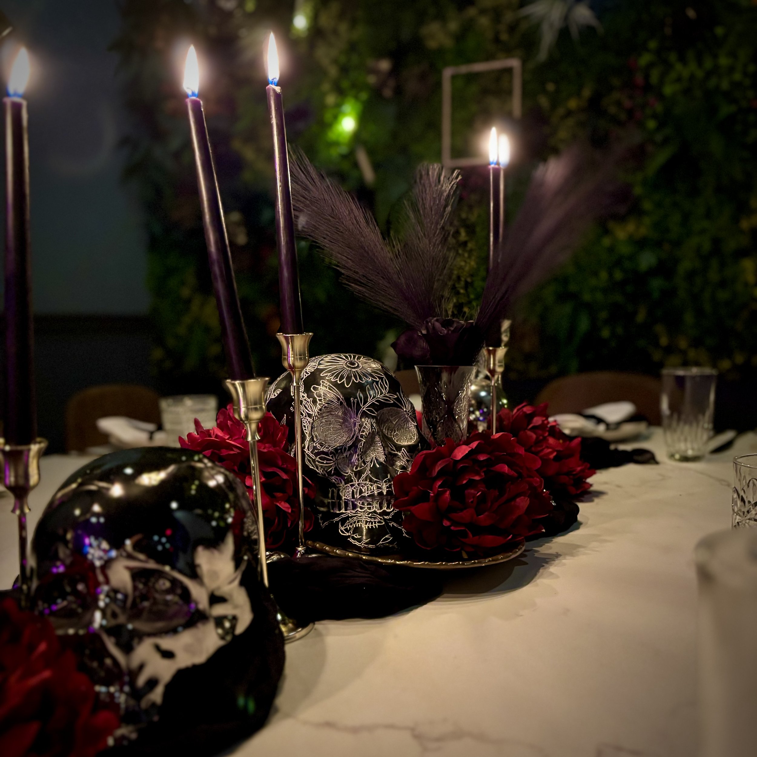 Celebrate your next birthday or private event at Local Street Eats in Nashua, NH. Our Bad Romance–inspired setup featured dramatic leather and lace décor, signature cocktails, and a custom tablescape that made this 41st birthday one to remember. birt