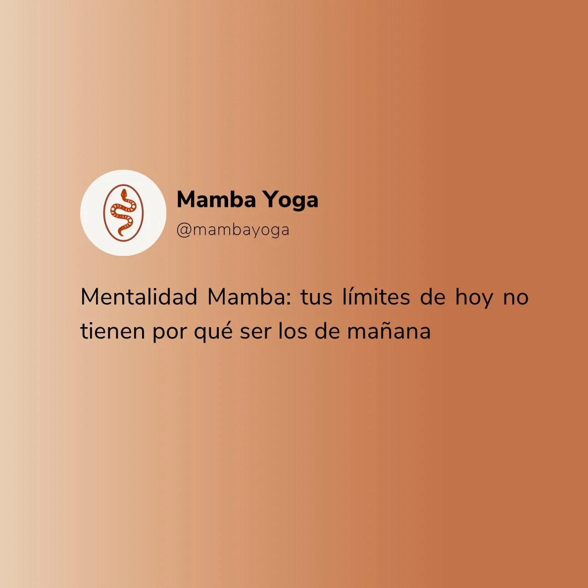 &Aacute;brete a la posibilidad de cambiar. 
Una respiraci&oacute;n. 
Una postura. 
Una pr&aacute;ctica a la vez.