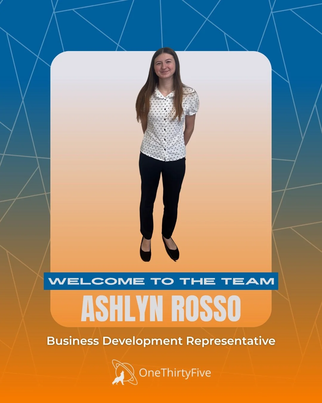 Welcome to the team, Ashlyn Rosso! 🎉 An Ohio University grad, she brings energy, curiosity, and a passion for connecting with people to her BDR role. Outside work, find her snowboarding, reading, or riding horses!
.
.
.
.
.
#OneThirtyFive #ohiostate