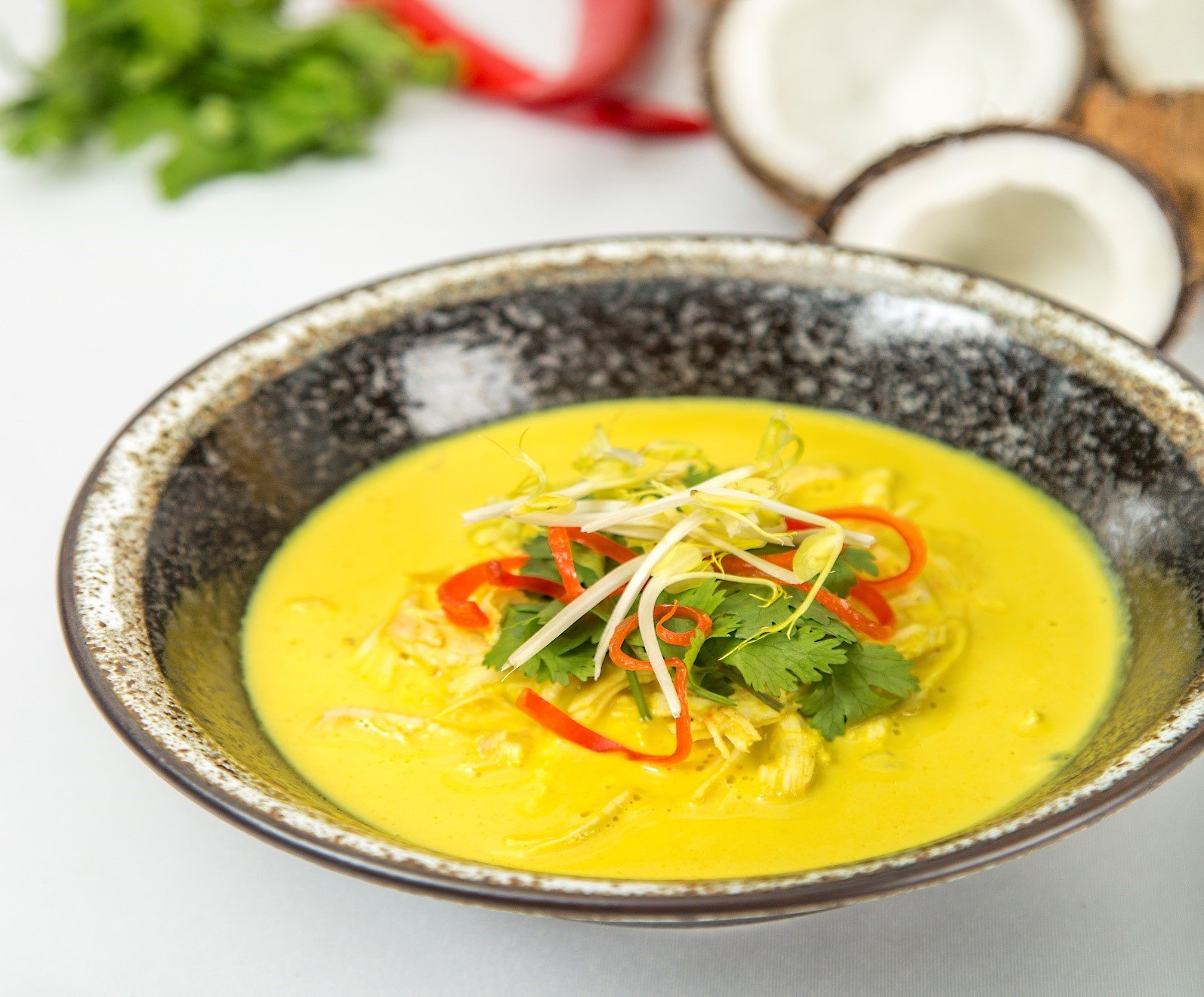 Chicken Laksa Curry Bowl