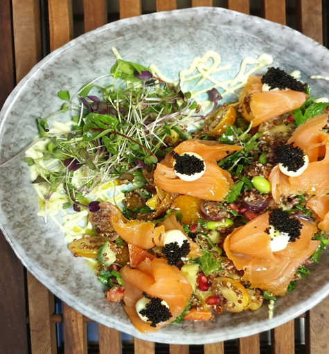 Smoked salmon