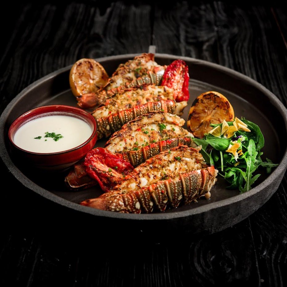 grilled lobster