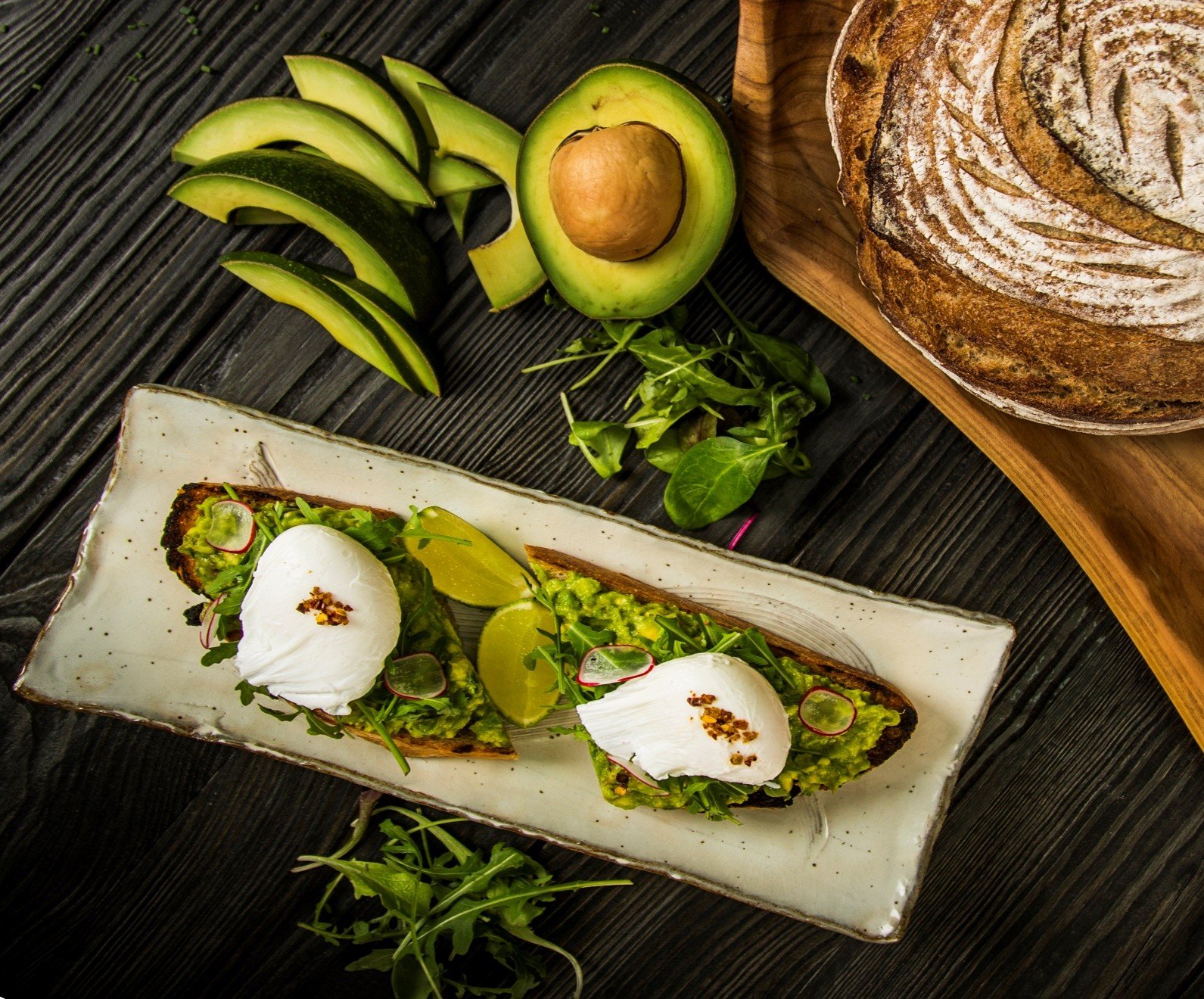 Avocado Poached egg