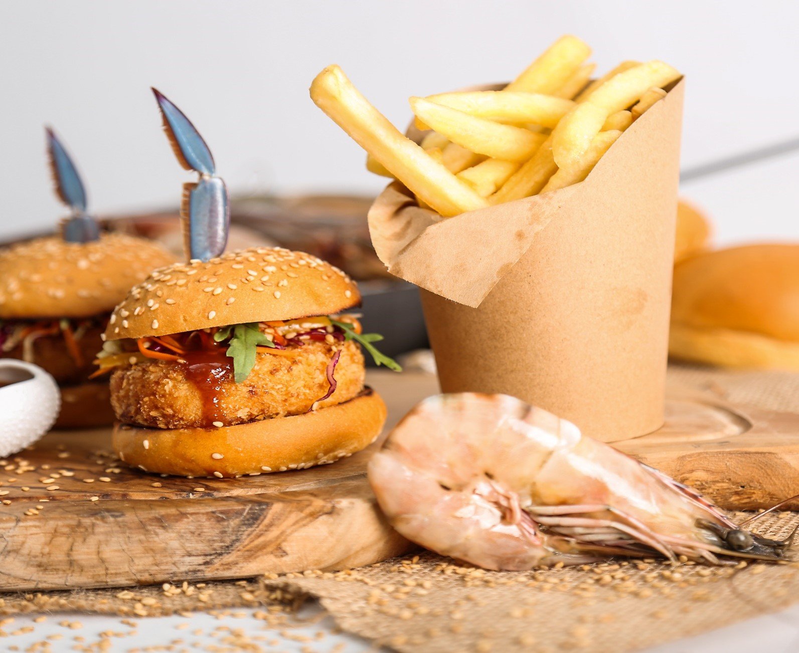 Shrimp Burger