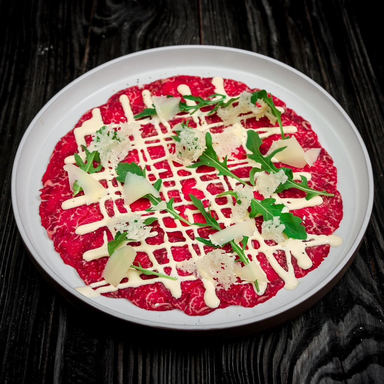 Beef carpaccio