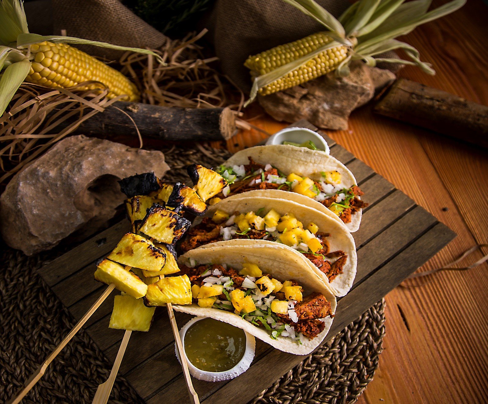 VEAL TACOS AL PASTOR