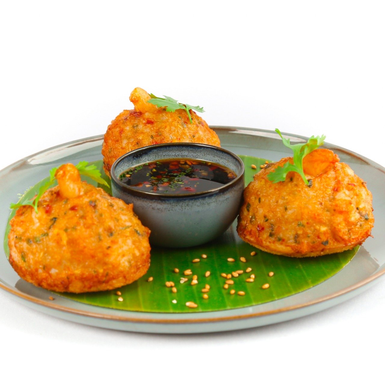 Thai shrimp cakes