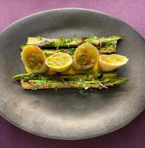 Crispy vegetable spring roll