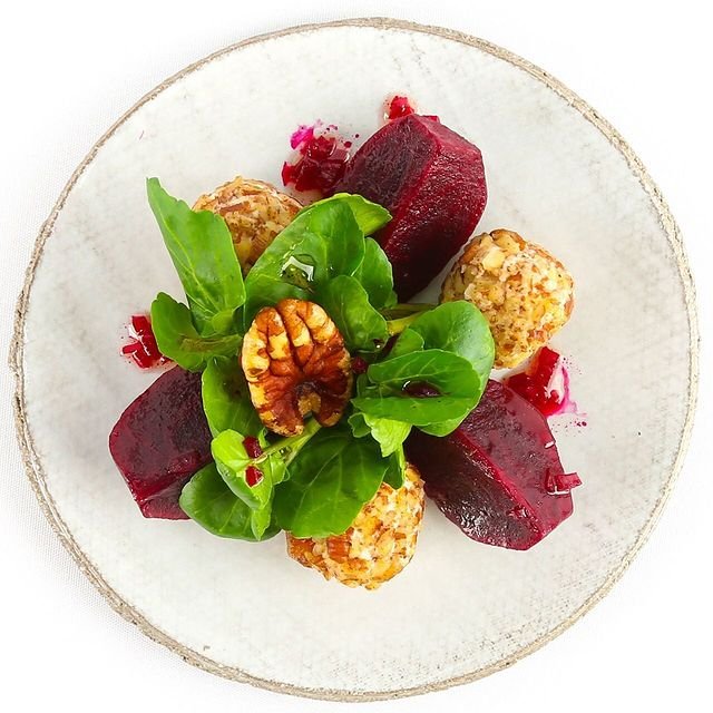 Beetroot Labneh Salad
