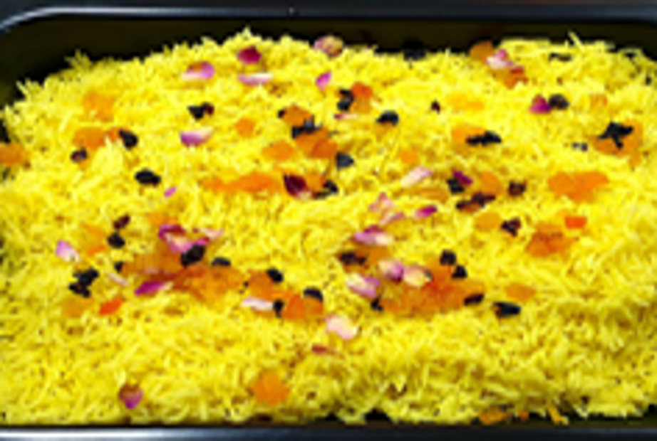 Basmati rice with dried fruit