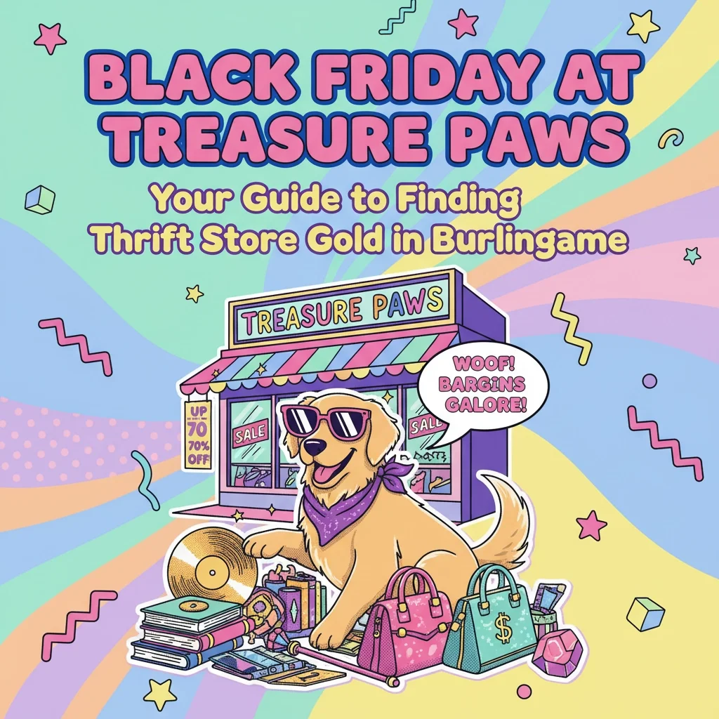 Black Friday at Treasure Paws: Your Guide to Finding Thrift Store Gold in Burlingame