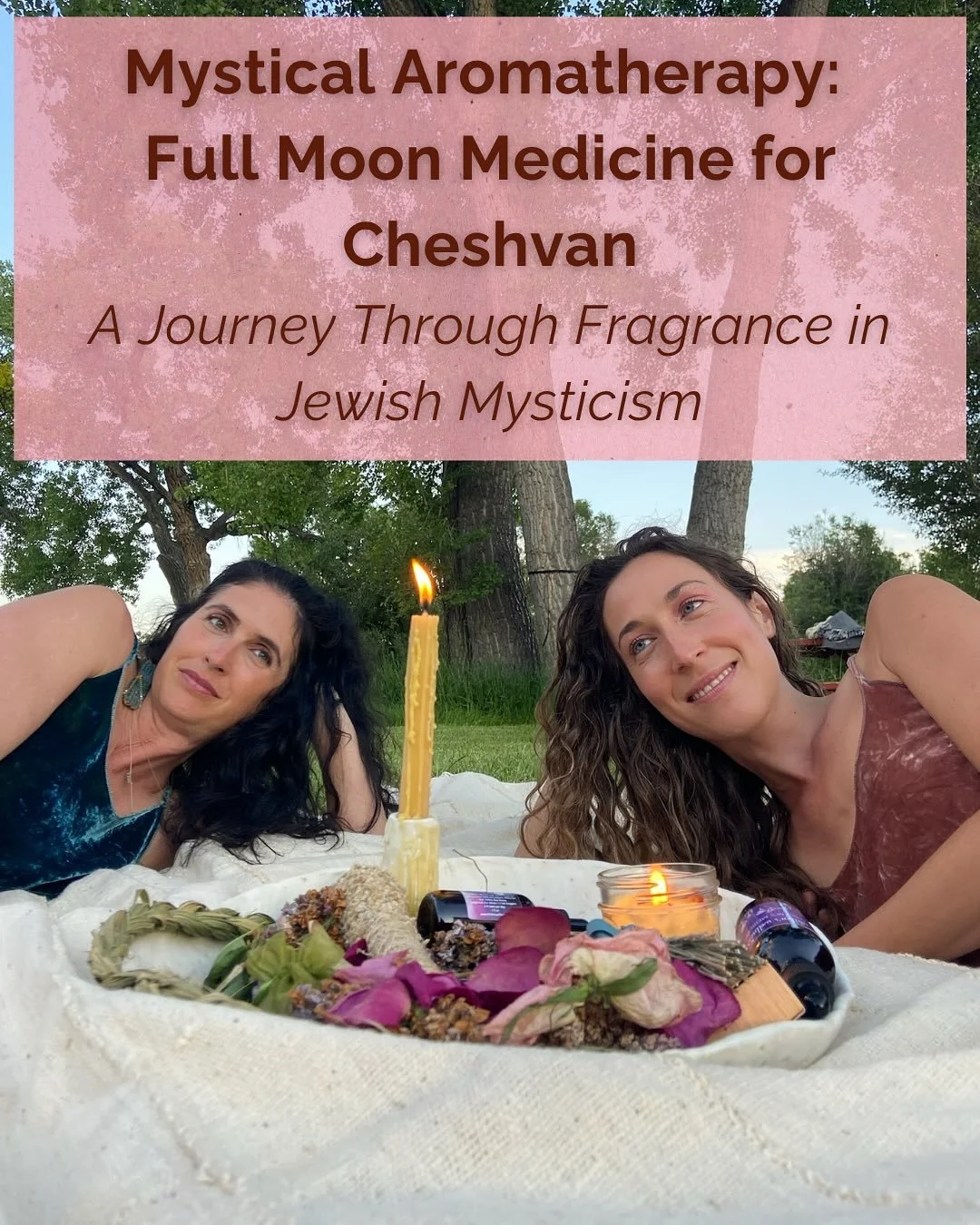🌕✨ This Full Moon, we turn to scent &mdash; to allow for rest, integration, and repair.

Every Hebrew month has a chush &mdash; a spiritual sense &mdash; as a pathway to Divine wholeness.
This month, the invitation into our Divine Nature is through 