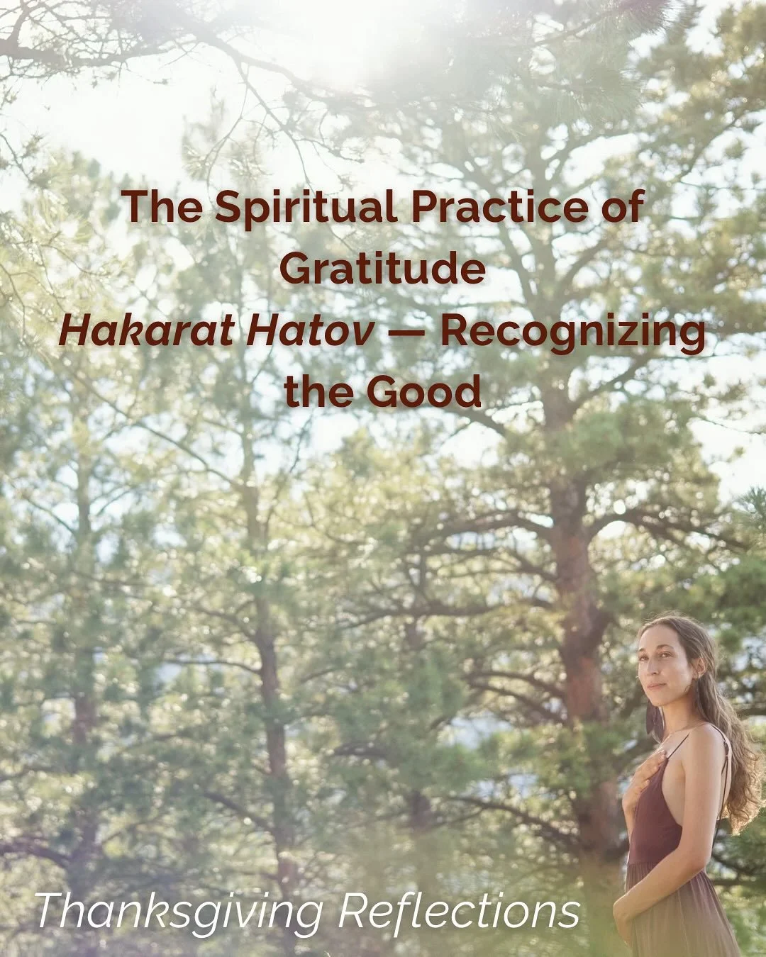 This Thanksgiving, I&rsquo;m turning toward Hod &mdash; the Divine energy of gratitude and the spiritual principle of Hakarat HaTov: recognizing the good that&rsquo;s already here. In a world that pushes us to keep going, keep producing, keep strivin