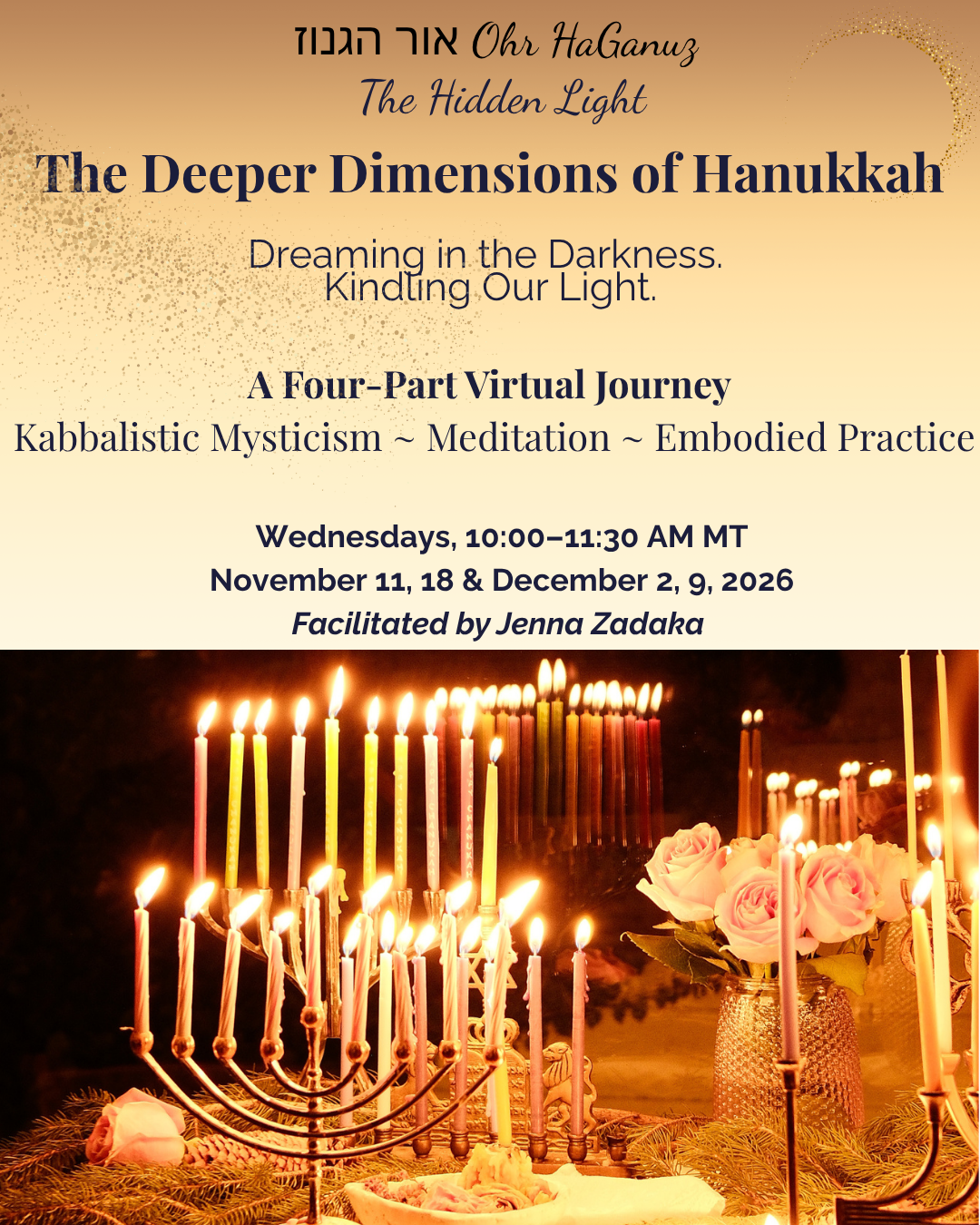 Hanukkah Kabbalah &amp; Meditation Series | Ohr HaGanuz 
