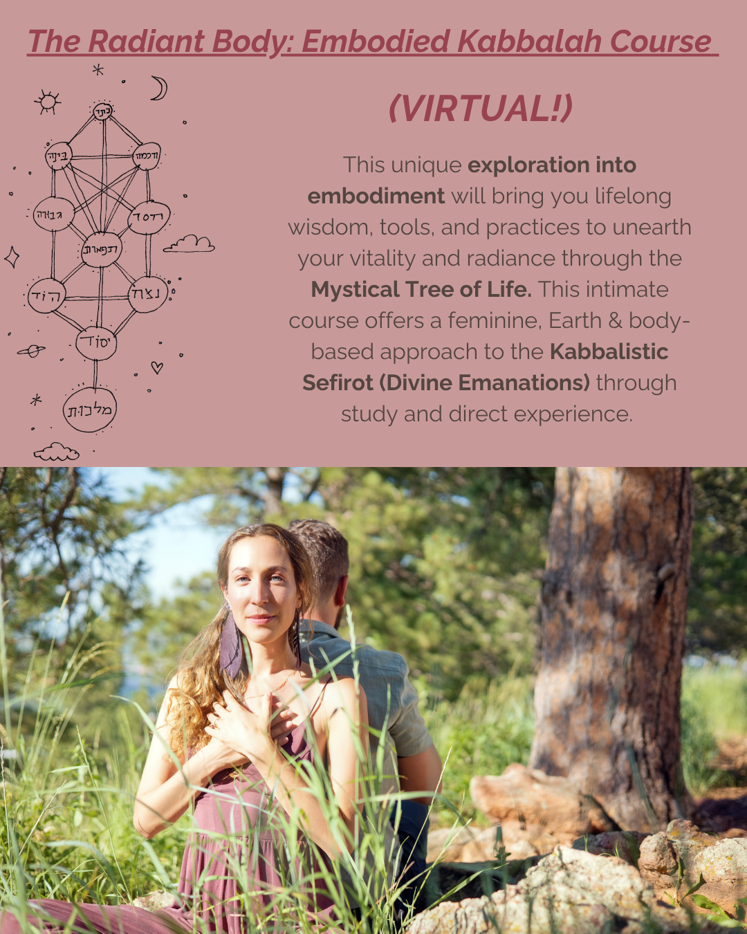 Radiant Body : Embodied Kabbalah Fall Series (Virtual)