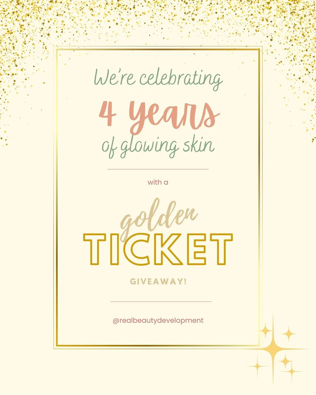 Four years of results, relationships, and radiant skin &mdash; and we couldn&rsquo;t have done it without you 💫

This month, we&rsquo;re celebrating YOU with exclusive anniversary offers:
🛍️ 15% off all orders &mdash; code: 4YEARS
🚚 Free shipping 