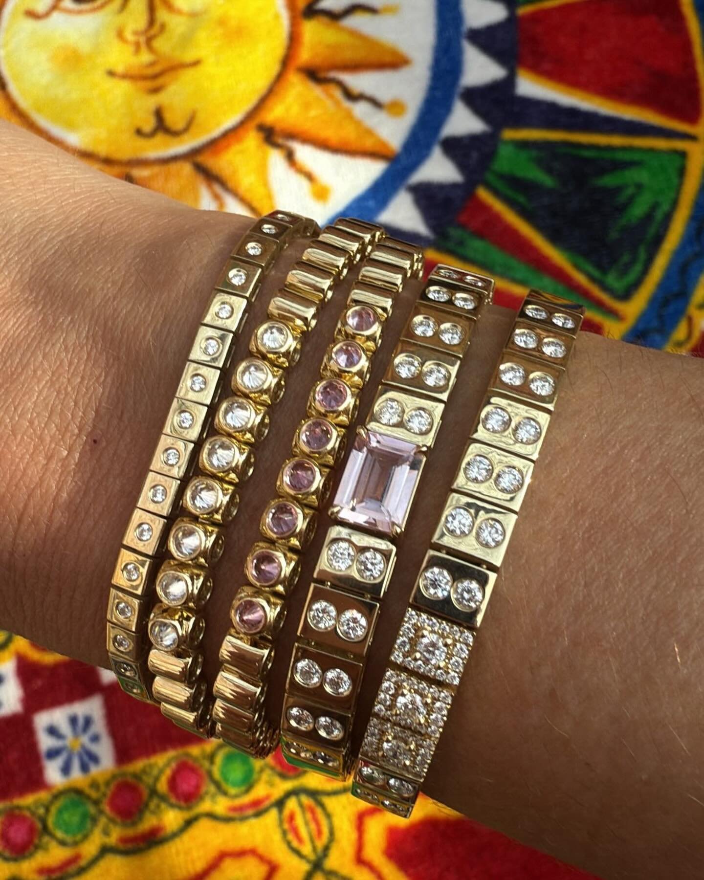 Type Bracelets . DM or schedule an appt to shop for summer💕