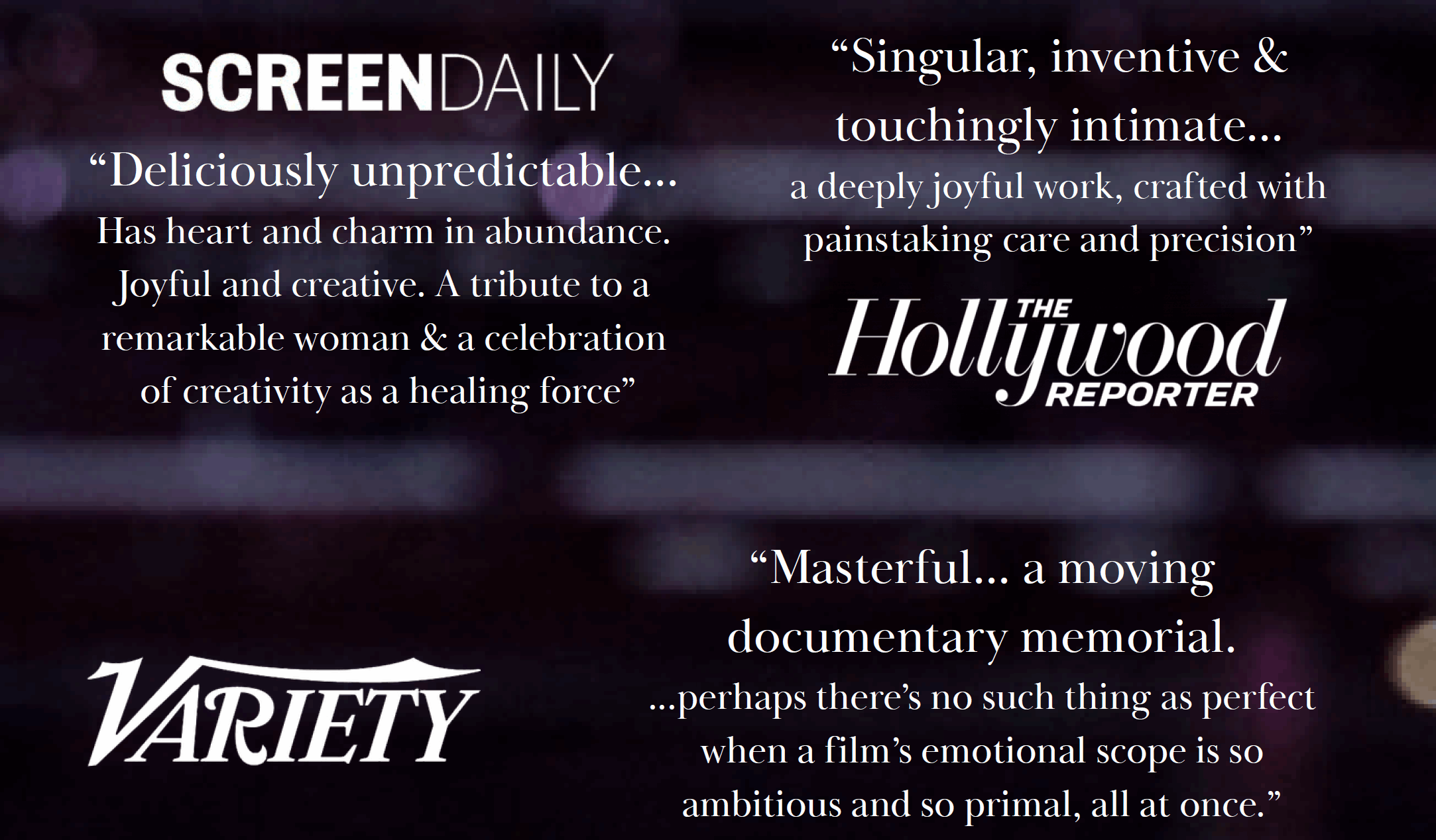 Press Reactions to documentary film.