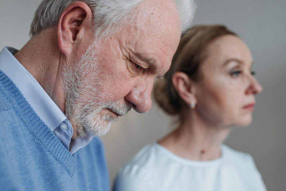 Couple affected by Alzheimer's disease
