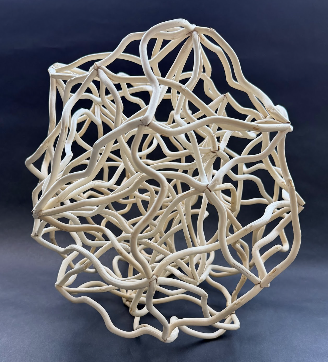 "Energy #16," Bleached Corkscrew Willow