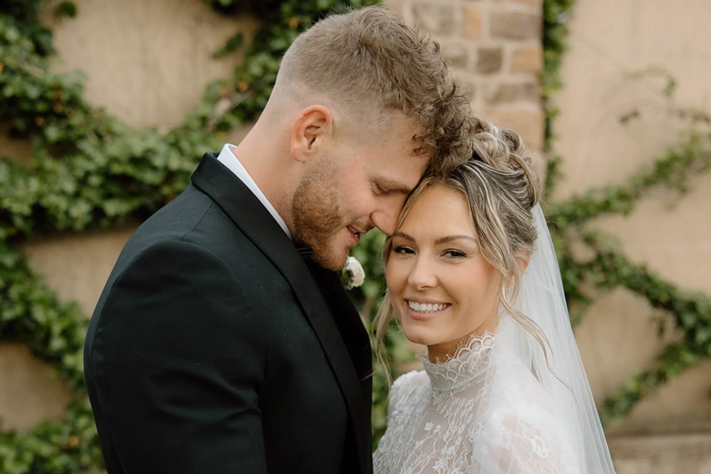 Couple_Embracing_on_Wedding_Day