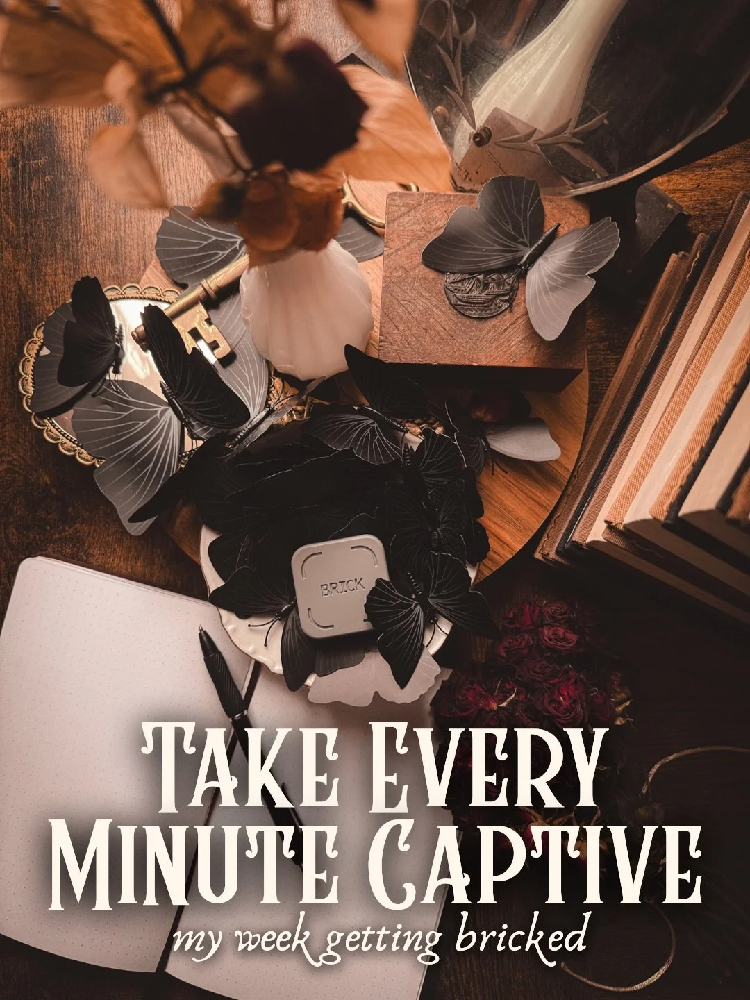 I can&rsquo;t be the only one who grabs their phone aimlessly. 

comment &ldquo;CAPTIVE&rdquo; to learn more &amp; get 10% off your own Brick

A notification interrupts my writing session, &amp; with one swipe, my focus is broken.

The itch to &ldquo