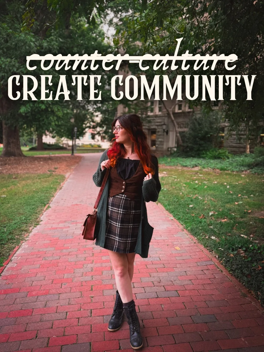 I&rsquo;m not trying to be controversial.
I&rsquo;m not looking to pick fights or start a debate.

My aim isn&rsquo;t to be counter-cultural, but to create culture through community. I don&rsquo;t want my bookstafam to grow because we have a common e