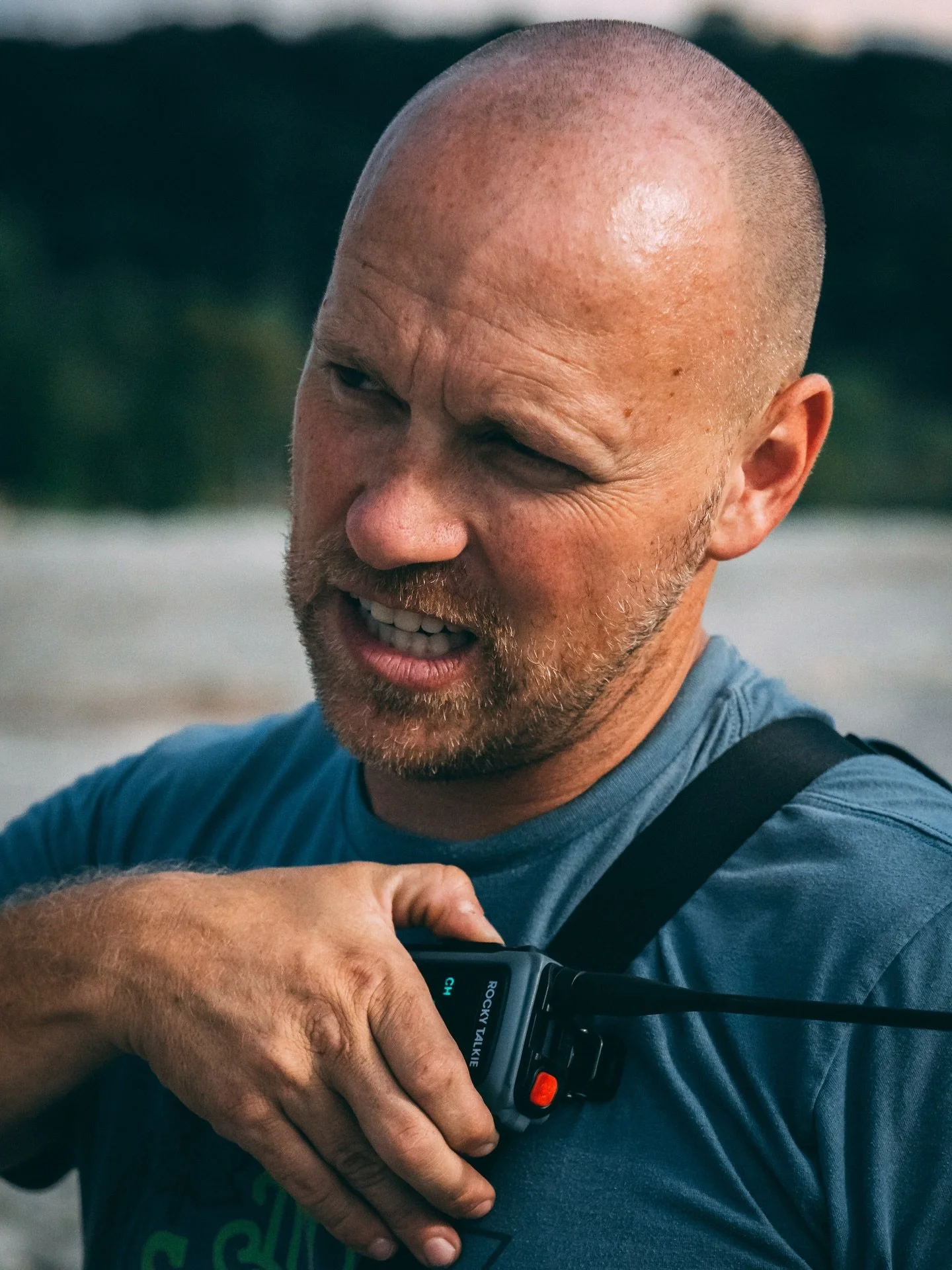 Staying connected in the backcountry with @rockytalkies GMRS radios to coordinate with the team for the perfect shot. When you&rsquo;re miles from cell service, clear communication makes all the difference between capturing the moment and missing it 