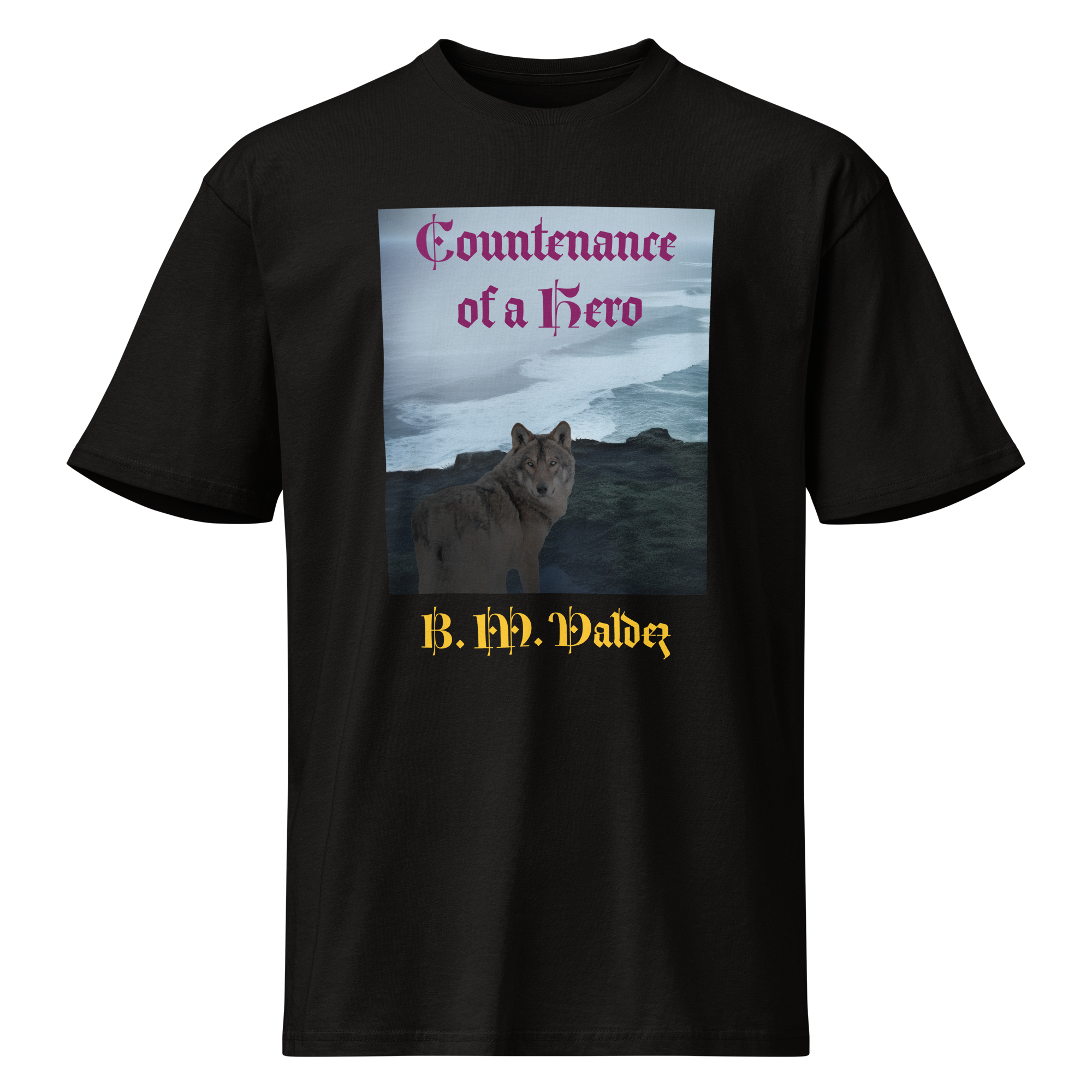 Countenance of a Hero Wolf T-Shirt